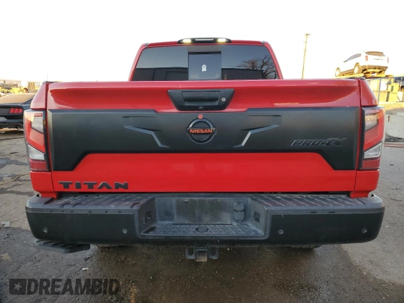 2021 Nissan Titan Pro-4X z VIN 1N6AA1ED0MN512723, wystawiony jako Copart lot #83922304 z przebiegiem 41 649 mil mil oraz Szkoda całkowita • Salvage title. Historia ofert i sprzedaży dostępna na DreamBid. Obrazek 6.