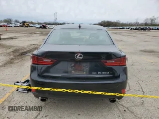 2014 Lexus IS 350 with VIN JTHCE1D20E5005398, listed as a Copart auction lot 51851335 with 111,810 mi miles and Salvage title. Bid and sale history available at DreamBid. Image 6.