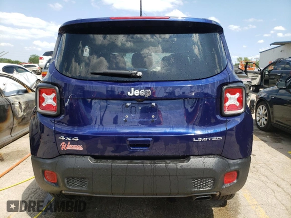 2021 Jeep Renegade Limited with VIN ZACNJDD15MPM95063, listed as a Copart auction lot 62900664 with 17,991 mi miles and Salvage title. Bid and sale history available at DreamBid. Image 6.