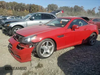 2012 Mercedes-Benz SLK-Class SLK 350 with VIN WDDPK5HAXCF005815, listed as a Copart auction lot 78634034 with 0 mi miles and Salvage Title. Bid and sale history available at carsss.com. Image 1.