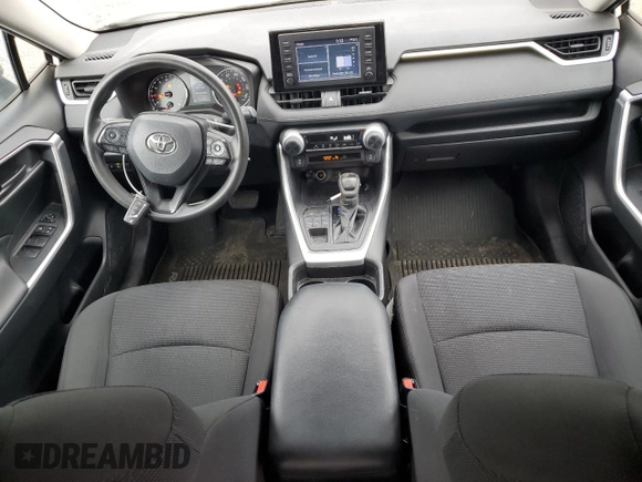 2019 Toyota RAV4 LE with VIN 2T3F1RFVXKC003695, listed as a Copart auction lot 52426575 with 59,163 mi miles and Salvage Title. Bid and sale history available at DreamBid. Image 8.