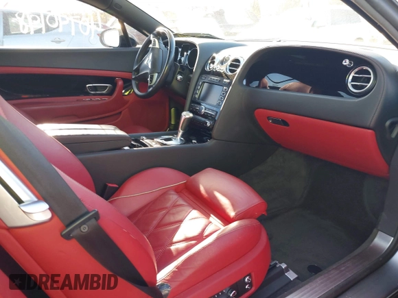 2008 Bentley Continental GT with VIN SCBCP73WX8C056722, listed as a IAAI auction lot 40740198 with Not Provided miles and . Bid and sale history available at DreamBid. Image 5.