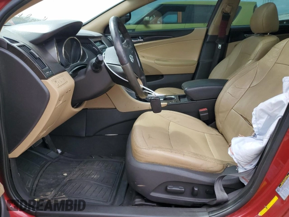 2012 Hyundai Sonata Limited z VIN 5NPEC4AC9CH401499, wystawiony jako Copart lot #63956203 z przebiegiem 198 273 mil mil oraz Szkoda całkowita • Salvage title. Historia ofert i sprzedaży dostępna na DreamBid. Obrazek 7.