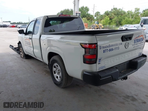 2022 Nissan Frontier S with VIN 1N6ED1CL4NN672429, listed as a IAAI auction lot 42400328 with 46,824 mi miles and . Bid and sale history available at DreamBid. Image 3.