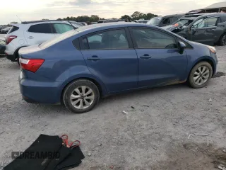 2017 Kia Rio EX with VIN KNADN4A30H6059056, listed as a Copart auction lot 72776594 with 101,124 mi miles and Clean Title. Bid and sale history available at carsss.com. Image 3.