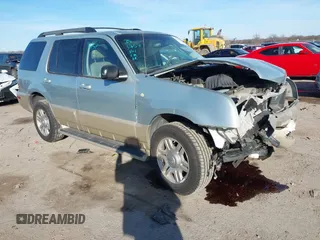 2005 Mercury Mountaineer Convenience with VIN 4M2DU66W15UJ08917, listed as a IAAI auction lot 41353920 with 80,362 mi miles. Bid and sale history available at carsss.com. Image 1.