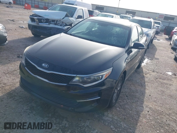 2016 Kia Optima LX with VIN 5XXGT4L36GG018482, listed as a IAAI auction lot 42618862 with 172,001 mi miles and . Bid and sale history available at DreamBid. Image 2.
