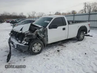 2009 Ford F-150 XL with VIN 1FTRF12839KA68485, listed as a Copart auction lot 44805525 with 213,318 mi miles and Salvage Title. Bid and sale history available at carsss.com. Image 1.