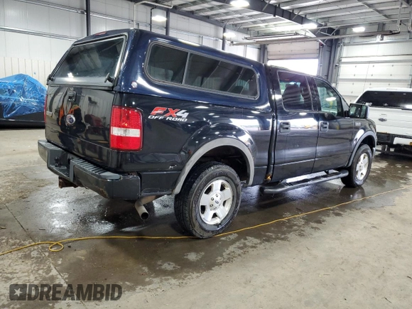2004 Ford F-150 XLT with VIN 1FTPW14504KB95696, listed as a Copart auction lot 57332215 with 177,558 mi miles and Salvage title. Bid and sale history available at DreamBid. Image 3.