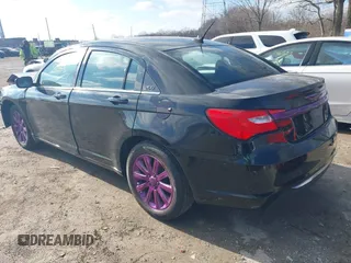 2011 Chrysler 200 LX with VIN 1C3BC4FB6BN568036, listed as a IAAI auction lot 41192409 with 135,353 mi miles. Bid and sale history available at carsss.com. Image 3.