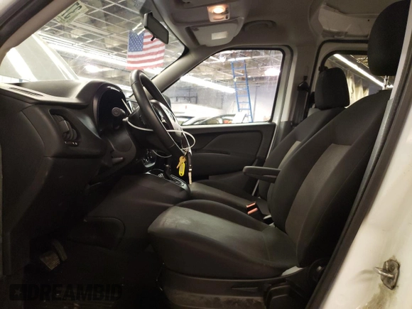 2019 Ram ProMaster City Cargo Tradesman SLT with VIN ZFBHRFBB9K6M25827, listed as a Copart auction lot 37883194 with 137,116 mi miles and . Bid and sale history available at DreamBid. Image 7.
