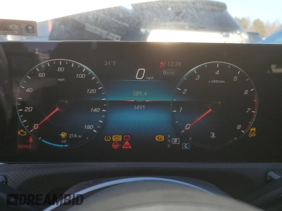 2023 Mercedes-Benz CLA 250 with VIN W1K5J4GB6PN331010, listed as a Copart auction lot 79668173 with Not Provided miles and . Bid and sale history available at DreamBid. Image 9.