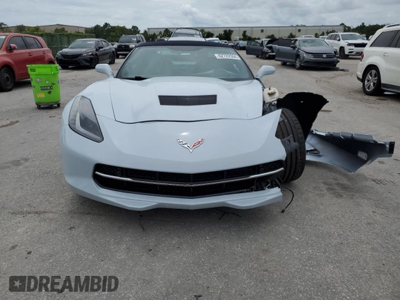 2019 Chevrolet Corvette 2LT with VIN 1G1YD3D77K5109327, listed as a Copart auction lot 62722504 with 30,513 mi miles and Salvage Title. Bid and sale history available at carsss.com. Image 5.