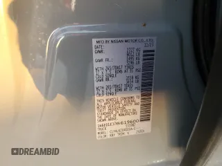 2024 Nissan Frontier Pro-X z VIN 1N6ED1EJ7RN619600, wystawiony jako Copart lot #74284664 z przebiegiem 19 786 mil mil oraz Szkoda całkowita • Salvage title. Historia ofert i sprzedaży dostępna na DreamBid. Obrazek 13.