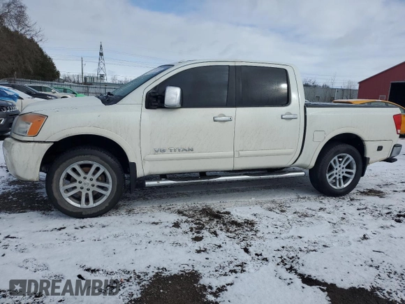 2013 Nissan Titan S with VIN 1N6AA0EC6DN314844, listed as a Copart auction lot 49824205 with 222,179 mi miles and Clean Title. Bid and sale history available at DreamBid. Image 1.