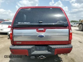 2014 Ford F-250 XL with VIN 1FT7W2BT8EEB51260, listed as a Copart auction lot 57473635 with 307,390 mi miles and Salvage title. Bid and sale history available at DreamBid. Image 6.