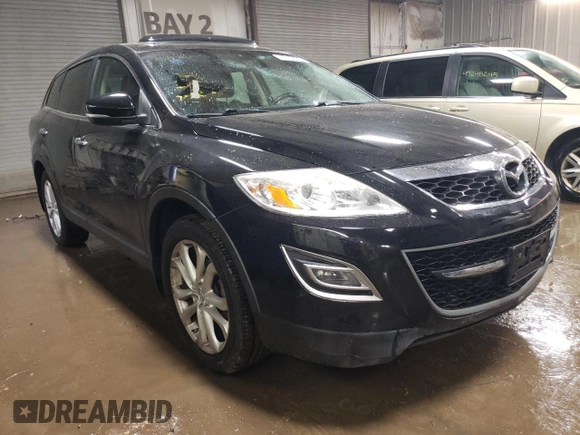 2012 Mazda CX-9 Grand Touring with VIN JM3TB3DA5C0338257, listed as a Copart auction lot 47370335 with Not Provided miles and Salvage Title. Bid and sale history available at carsss.com. Image 4.