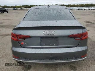 2018 Audi S4 Premium Plus with VIN WAUB4AF4XJA202043, listed as a Copart auction lot 72751834 with 70,760 mi miles and Salvage Title. Bid and sale history available at carsss.com. Image 6.