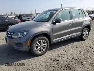 2012 Volkswagen Tiguan S with VIN WVGAV7AX0CW002645, listed as a Copart auction lot 59556455 with 121,568 mi miles and Salvage title. Bid and sale history available at DreamBid. Image 1.
