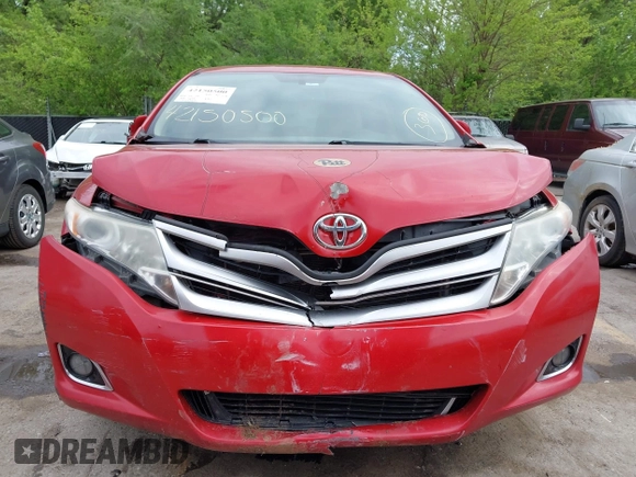 2013 Toyota Venza LE with VIN 4T3ZA3BB7DU072111, listed as a IAAI auction lot 42150500 with 246,065 mi miles. Bid and sale history available at carsss.com. Image 6.