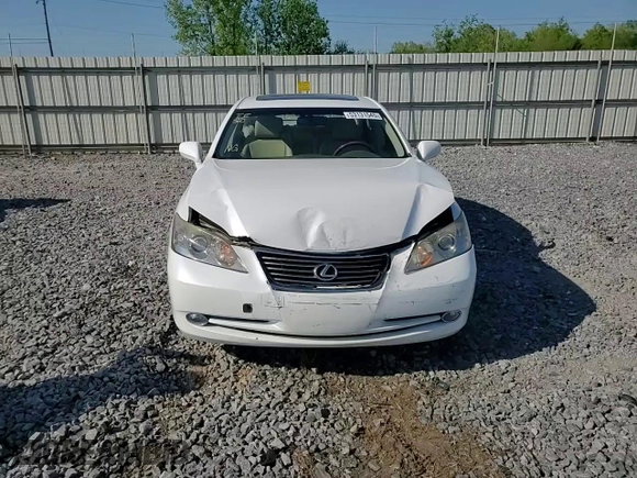 2008 Lexus ES with VIN JTHBJ46G382166416, listed as a Copart auction lot 53131545 with 117,072 mi miles and Salvage Title. Bid and sale history available at carsss.com. Image 11.