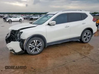 2020 Nissan Rogue SV with VIN 5N1AT2MT6LC775428, listed as a Copart auction lot 54863085 with 56,077 mi miles and Salvage title. Bid and sale history available at DreamBid. Image 1.