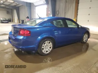 2014 Dodge Avenger SE with VIN 1C3CDZAB8EN126367, listed as a Copart auction lot 57153165 with 147,539 mi miles and Clean title. Bid and sale history available at DreamBid. Image 3.