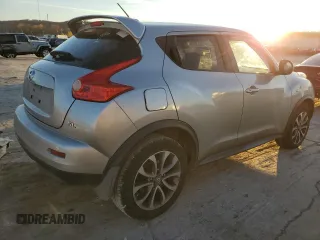 2011 Nissan Juke SV with VIN JN8AF5MR2BT014772, listed as a Copart auction lot 82375844 with 156,363 mi miles and Salvage Title. Bid and sale history available at carsss.com. Image 3.
