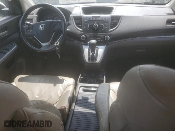 2012 Honda CR-V EX-L with VIN 5J6RM4H74CL050059, listed as a Copart auction lot 58602565 with 252,063 mi miles and Salvage title. Bid and sale history available at DreamBid. Image 8.
