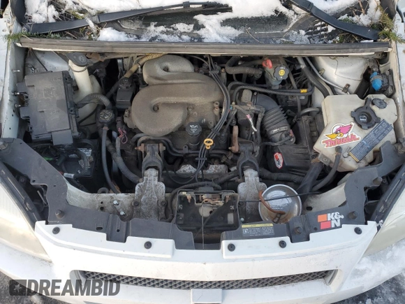 2008 Chevrolet Uplander LS with VIN 1GNDV23WX8D186821, listed as a Copart auction lot 41463485 with 165,027 mi miles and Salvage Title. Bid and sale history available at carsss.com. Image 12.