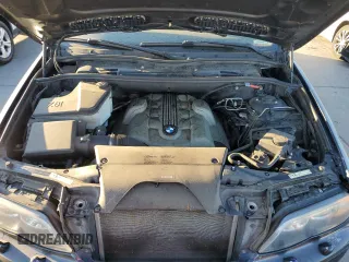 2005 BMW X5 4.4i with VIN 5UXFB53535LV14454, listed as a Copart auction lot 76553064 with 146,437 mi miles and Clean Title. Bid and sale history available at carsss.com. Image 12.