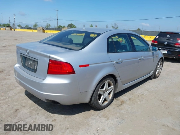 2005 Acura TL with VIN 19UUA66205A008810, listed as a IAAI auction lot 42079113 with 115,164 mi miles. Bid and sale history available at carsss.com. Image 4.