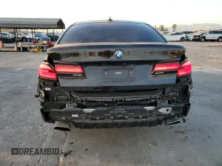 2023 BMW 5 Series 530e with VIN WBA13AG02PCN09018, listed as a Copart auction lot 85255124 with 34,015 mi miles and Clean title. Bid and sale history available at DreamBid. Image 6.