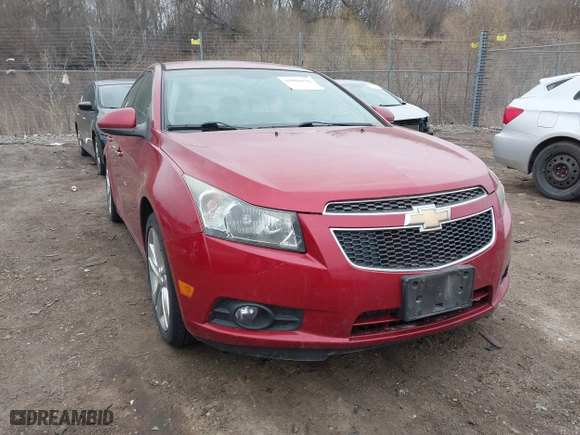 2011 Chevrolet Cruze LTZ with VIN 1G1PH5S91B7113281, listed as a IAAI auction lot 41886936 with 228,725 mi miles. Bid and sale history available at carsss.com. Image 1.