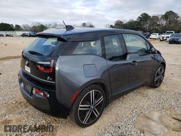 2018 BMW i3 with VIN WBY7Z4C55JVD95950, listed as a Copart auction lot 44636575 with 49,491 mi miles and Salvage title. Bid and sale history available at DreamBid. Image 3.