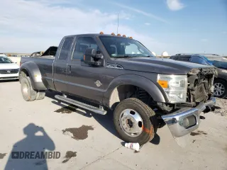 2013 Ford F-350 XL with VIN 1FT8X3DT6DEA29578, listed as a Copart auction lot 47451225 with Not provided miles and Salvage title. Bid and sale history available at DreamBid. Image 4.