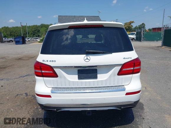 2017 Mercedes-Benz GLS 450 with VIN 4JGDF6EE1HA968827, listed as a IAAI auction lot 42561413 with 165,348 mi miles and . Bid and sale history available at DreamBid. Image 17.