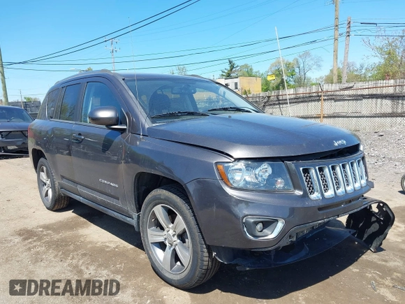 2017 Jeep Compass High Altitude with VIN 1C4NJDEB7HD128745, listed as a IAAI auction lot 42225705 with 99,680 mi miles and . Bid and sale history available at DreamBid. Image 1.