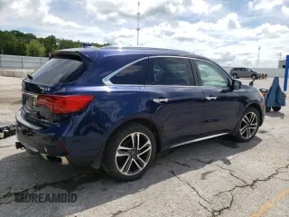 2017 Acura MDX Advance z VIN 5FRYD4H90HB011044, wystawiony jako Copart lot #55206385 z przebiegiem 201 377 mil mil oraz Szkoda całkowita • Salvage title. Historia ofert i sprzedaży dostępna na DreamBid. Obrazek 3.
