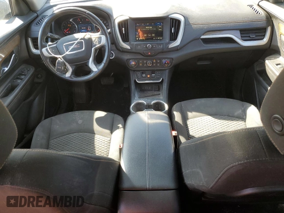 2019 GMC Terrain SLE with VIN 3GKALTEV6KL355704, listed as a Copart auction lot 50645875 with 75,463 mi miles and Salvage Title. Bid and sale history available at DreamBid. Image 8.