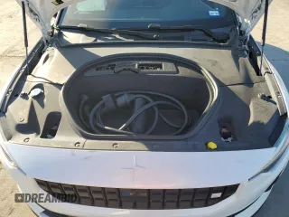 2021 Polestar 2 Launch Edition with VIN LPSED3KA5ML019450, listed as a Copart auction lot 73415604 with 45,762 mi miles and Salvage Title. Bid and sale history available at carsss.com. Image 12.