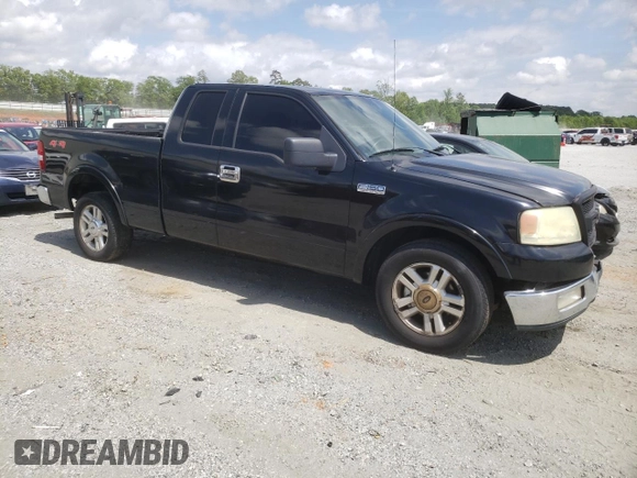2004 Ford F-150 XL with VIN 1FTPX12544NC21179, listed as a Copart auction lot 54921605 with 186,863 mi miles and Clean title. Bid and sale history available at DreamBid. Image 4.