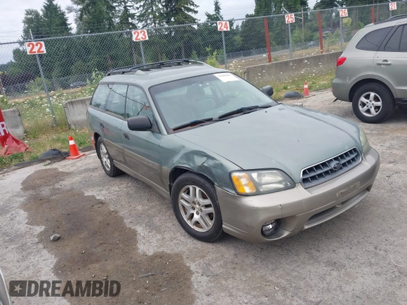 2004 Subaru Legacy Outback with VIN 4S3BH675647615736, listed as a IAAI auction lot 42688407 with 208,849 mi miles and . Bid and sale history available at DreamBid. Image 1.