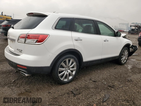 2009 Mazda CX-9 Grand Touring with VIN JM3TB38A590174074, listed as a Copart auction lot 49623355 with 123,531 mi miles and Salvage Title. Bid and sale history available at carsss.com. Image 3.