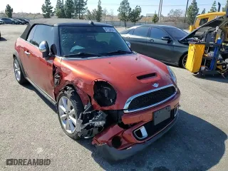 2011 MINI Cooper Convertible s with VIN WMWZP3C59BTX83202, listed as a Copart auction lot 47138535 with 162,809 mi miles and Salvage Title. Bid and sale history available at carsss.com. Image 10.
