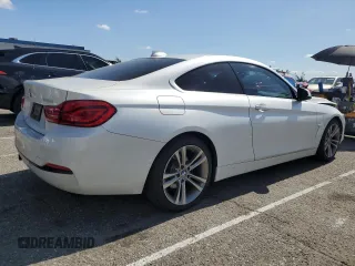 2019 BMW 4 Series 430i with VIN WBA4W3C51KAG91402, listed as a Copart auction lot 47631785 with 81,039 mi miles and Salvage Title. Bid and sale history available at carsss.com. Image 3.