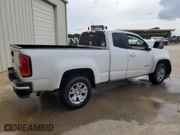 2020 Chevrolet Colorado 2WD LT with VIN 1GCHSCEA7L1164814, listed as a Copart auction lot 56542195 with 116,584 mi miles and Clean title. Bid and sale history available at DreamBid. Image 3.