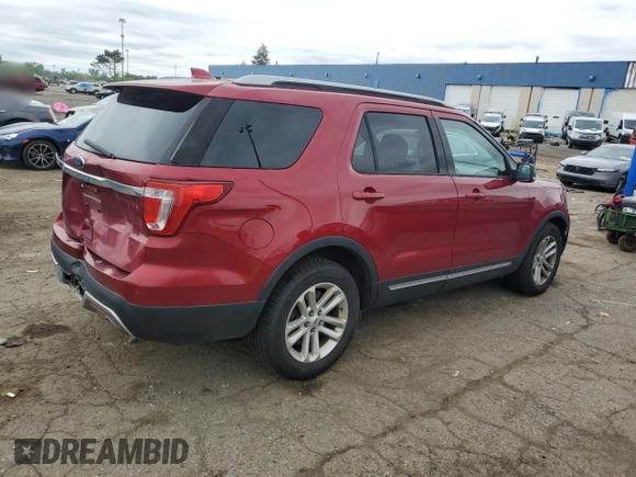 2017 Ford Explorer XLT z VIN 1FM5K7D80HGD01701, wystawiony jako Copart lot #63578095 z przebiegiem 104 632 mil mil oraz Czysty tytuł • Clean title. Historia ofert i sprzedaży dostępna na DreamBid. Obrazek 3.