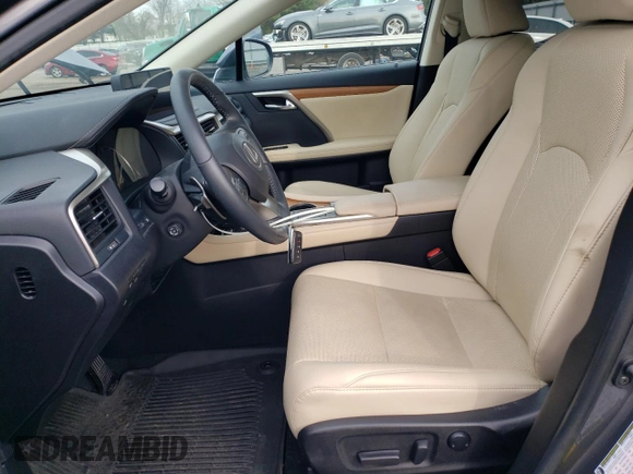 2022 Lexus RX with VIN 2T2HZMDA7NC320668, listed as a Copart auction lot 51437455 with 55,069 mi miles and Salvage Title. Bid and sale history available at carsss.com. Image 7.