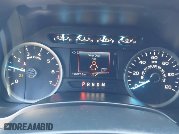 2018 Ford F-150 XL with VIN 1FTFX1C57JKF08037, listed as a IAAI auction lot 41863806 with 195,725 mi miles and . Bid and sale history available at DreamBid. Image 7.